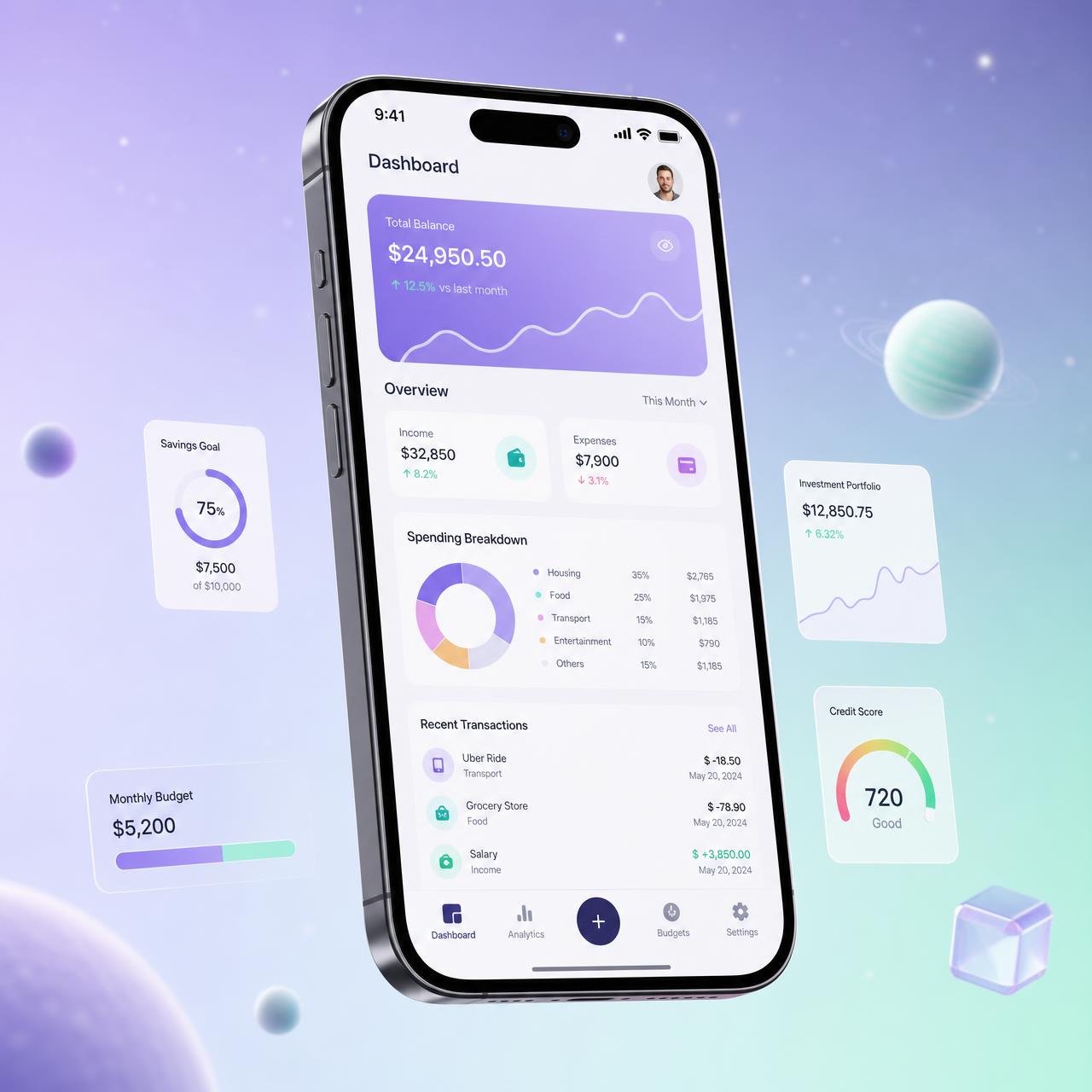 Fintech App UI